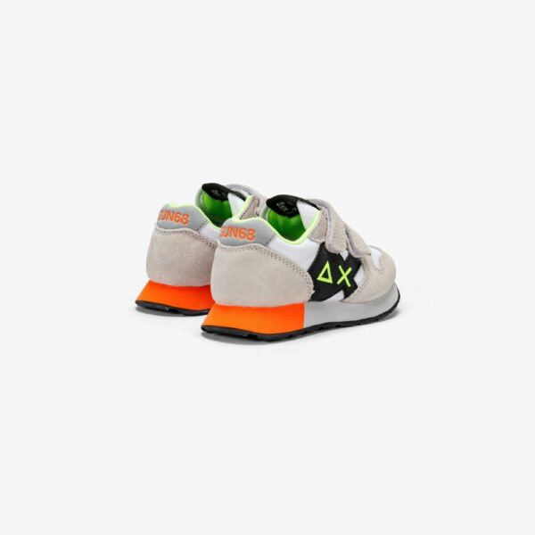 Sun68 sneakers baby white orange black