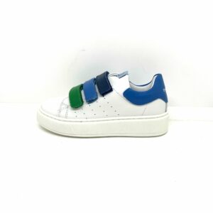 Balducci sneakers ragazzo in pelle white green blue