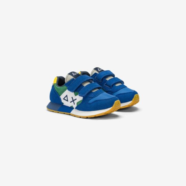 Sun68 sneakers Baby blue green yellow