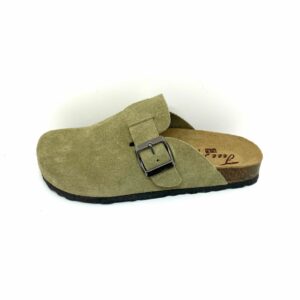 Sabot Donna Bamboo in pelle