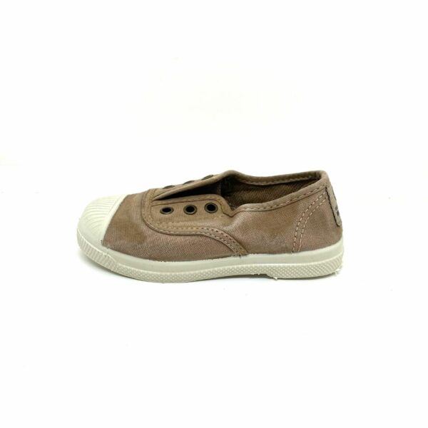 Natural World Sneaker Beige in tela profumata