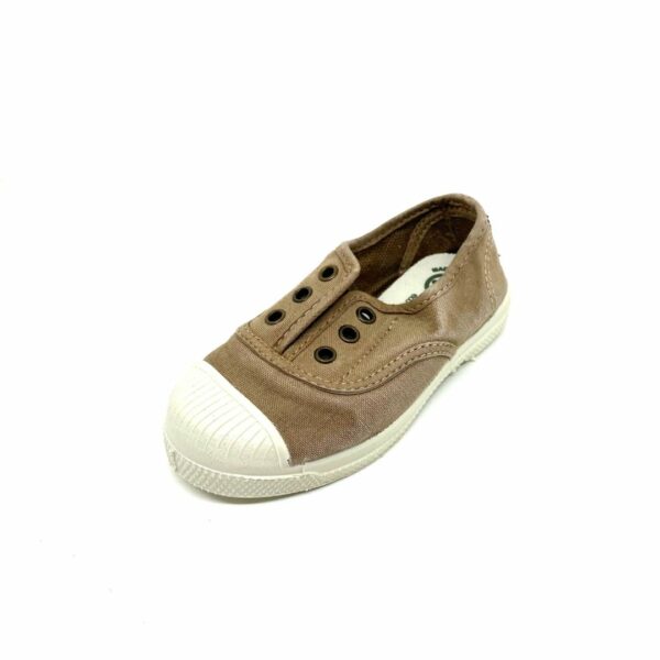 Natural World Sneaker Beige in tela profumata