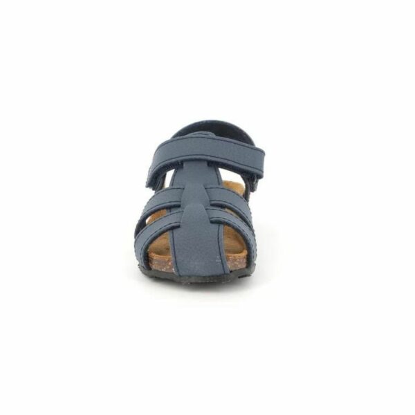 Grunland sandalo gabbietta BLU in sughero naturale