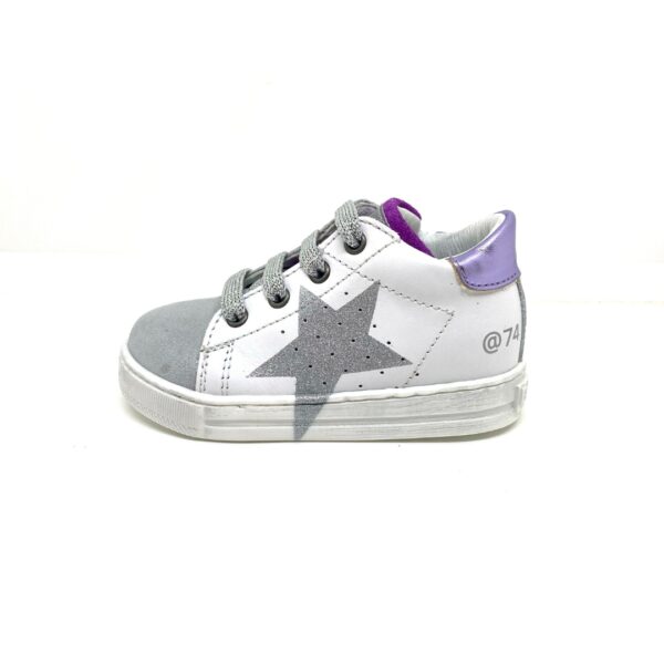 Falcotto Sneakers Primi passi White Silver