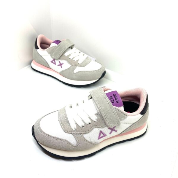 Sun68 Sneaker White lilla