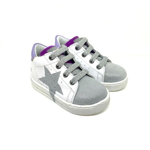 Falcotto Sneakers Primi passi White Silver