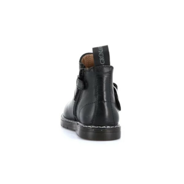 Grunland Baby Beatles Nero in pelle