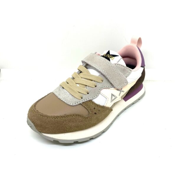 Sun68 Sneaker Kids Beige multicolor