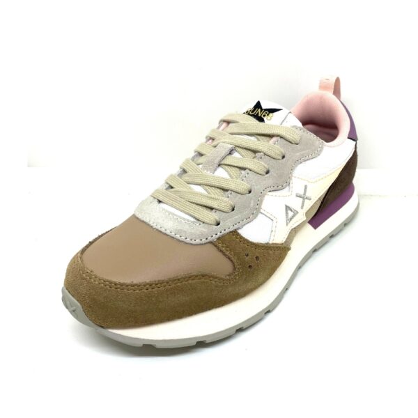 Sun68 Sneaker Donna Beige multicolor