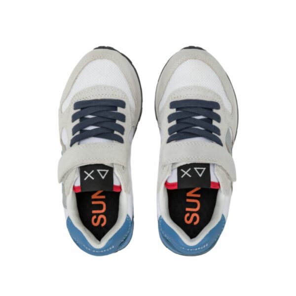 Sun68 Kids sneaker white blue