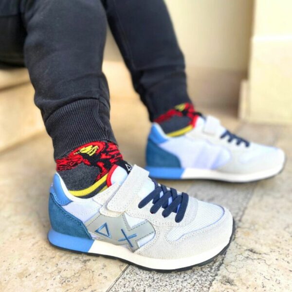 Sun68 Kids sneaker white blue