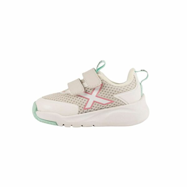 MUNICH Baby Sneaker white pink