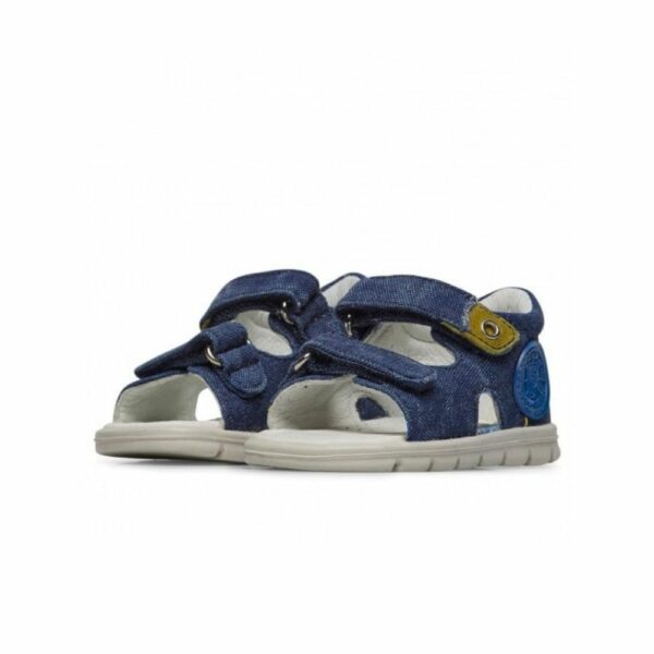Falcotto sandalo blu jeans primi passi
