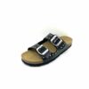 Grunland donna ciabatta Nera con borchie