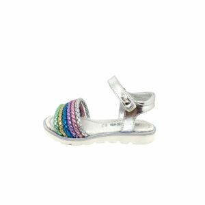Asso sandalo argento arcobaleno