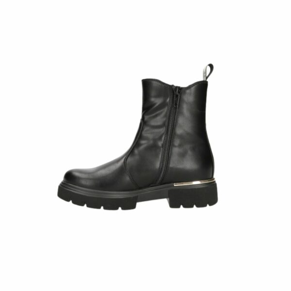 Stivaletto Asso nero con glitter