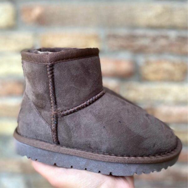 Grunland tronchetto marrone in eco pelliccia