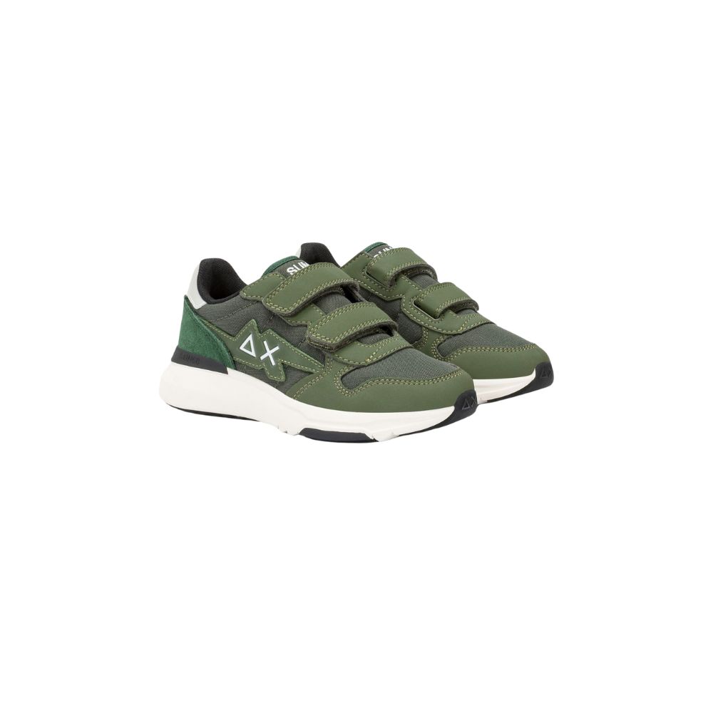 Sun68 Sneaker Kids Militare New Sun68 Sneaker Kids Militare New