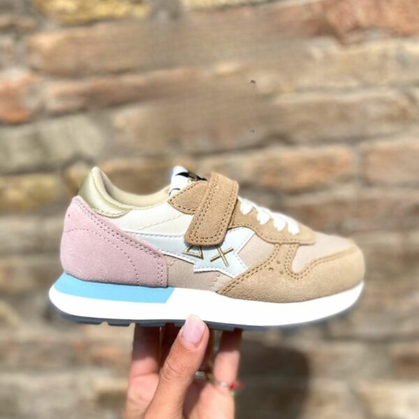 Sun68 Sneaker Kids beige multicolor