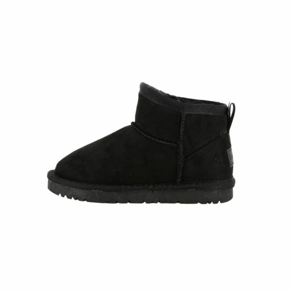 Grunland tronchetto nero in eco pelliccia
