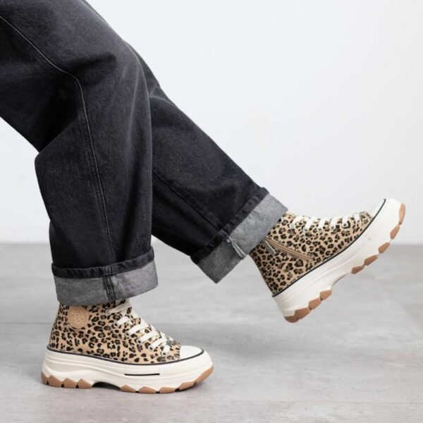 Sneaker Refresh Donna leopardata