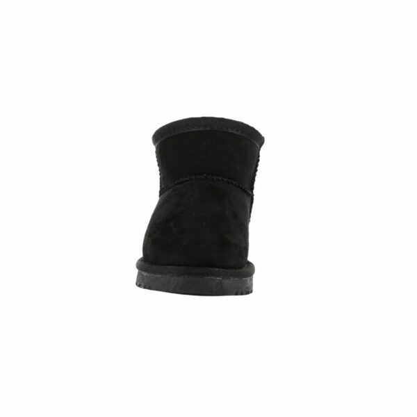 Grunland tronchetto nero in eco pelliccia