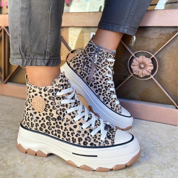 Sneaker Refresh Donna leopardata