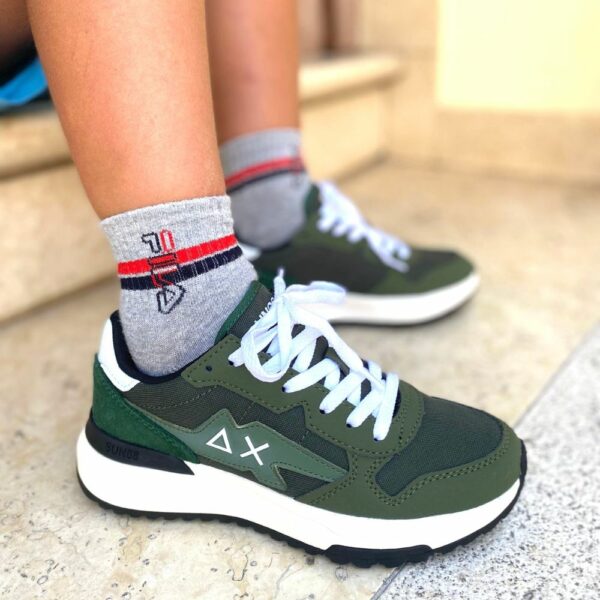 Sun68 Sneaker junior Militare New