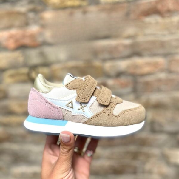 Sun68 Sneaker Beige Multicolor