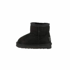 Grunland Baby tronchetto nero in eco pelliccia