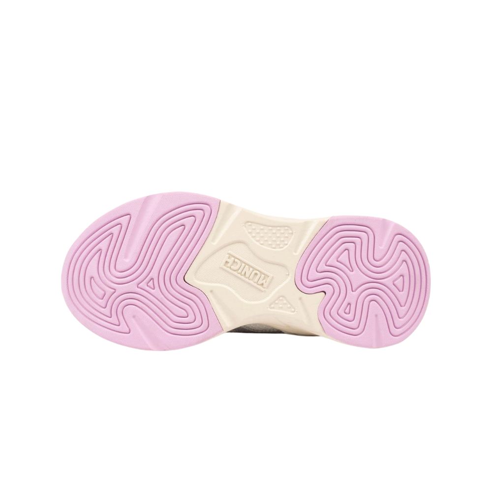 Munich mini track scarpa bambina bianco e lilla Munich mini track scarpa bambina bianco e lilla