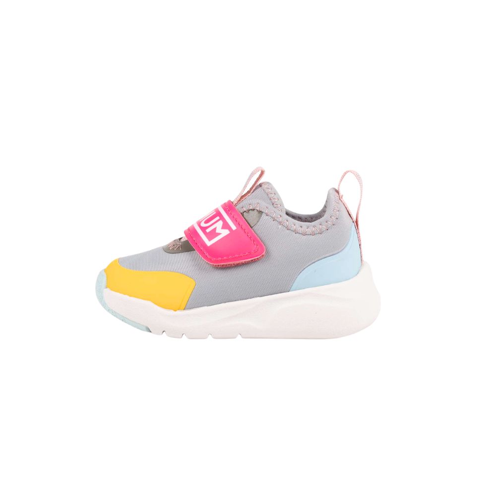 Munich baby claudia scarpa bambina grigio - fucsia Munich baby claudia scarpa bambina grigio - fucsia