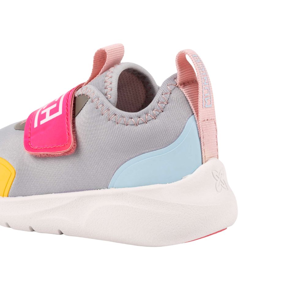 Munich baby claudia scarpa bambina grigio - fucsia Munich baby claudia scarpa bambina grigio - fucsia