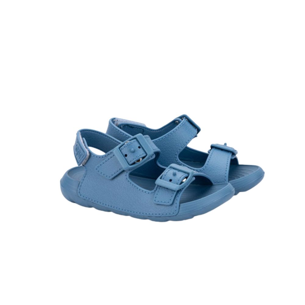 Igor sandalo in gomma doppia fascia blu Igor sandalo in gomma doppia fascia blu