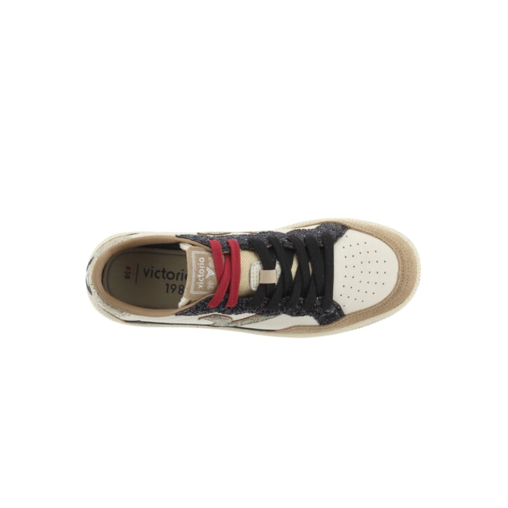 Victoria sneaker Donna taupe glitter Victoria sneaker Donna taupe glitter
