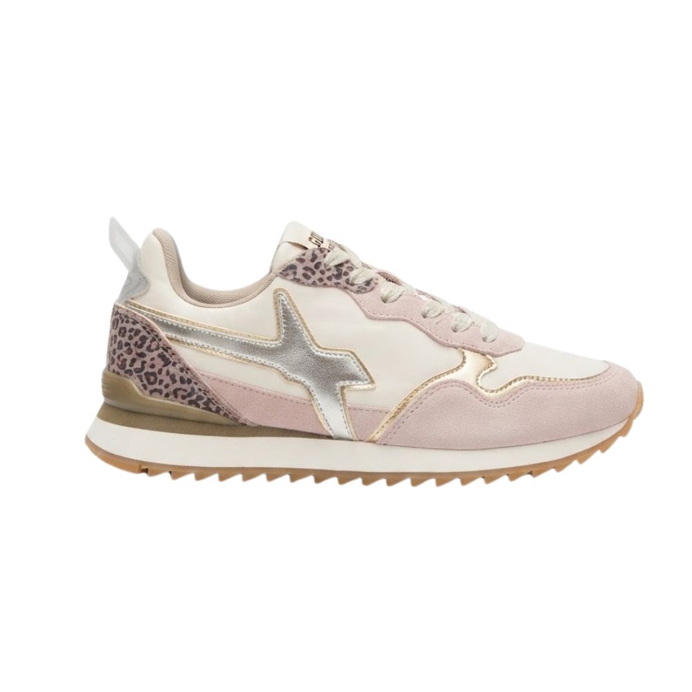 W6yz sneaker donna rosa leopardato W6yz sneaker donna rosa leopardato