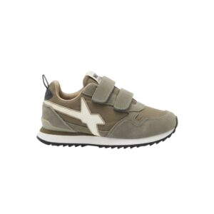 W6yz kids sneaker verde militare