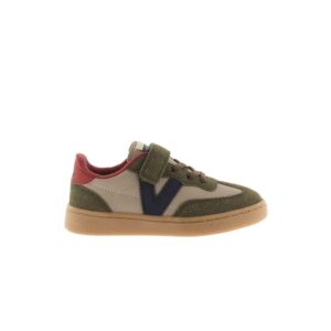 Victoria kids sneaker kaki multi