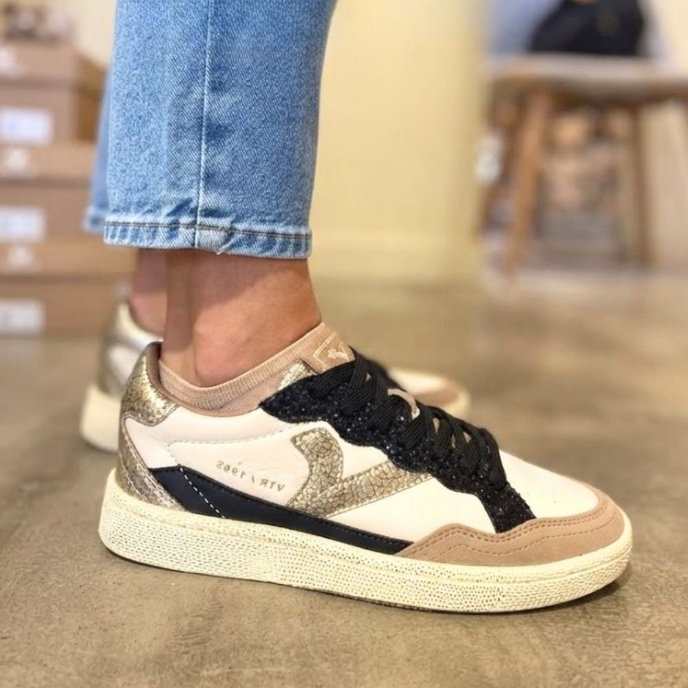 Victoria sneaker Donna taupe glitter Victoria sneaker Donna taupe glitter