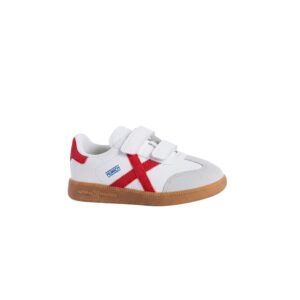Munich kids sneaker bianco - rosso